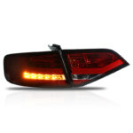 Suitable for 2011-2014 Audi A7 headlight assembly upgrade to RS7 new LED matrix lens daytime running lights and flowing lights - cool white - Image 6