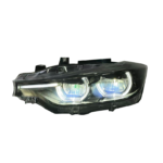 LED dragon-scale flowing turn signals and high-brightness brake lights are suitable for BMW 3 Series E90 M3 modifications - Black, Left - Image 4