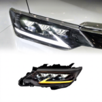 Suitable for BMW 3 Series E90 318i 320i headlight upgrade with angel eye LED DRL xenon projector headlights - single-sided
