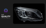 Headlights for 2015-2021 Mercedes-Benz C-Class W205 (older to newer models) with LED daytime running lights and turn signals C180 - 2019 - Image 3