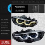 Suitable for 2005-2021 Mitsubishi Pajero V97 and V93 headlight assemblies, used for retrofitting LED daytime running lights and continuous turn signals - Cool White - Image 8