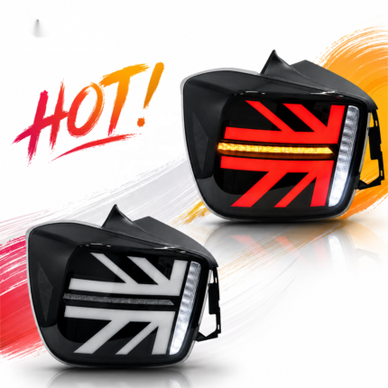 DBH taillight assembly for 2012-2014 BMW 1 Series F20 black/white or red/black car accessory assembly - red, left