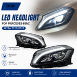 Upgrade your 2016-2020 Mercedes-Benz E-Class W213 taillights to S-Class LED taillights (with sequential turn signals) - Red