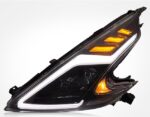Infiniti G28/G37 LED headlight assembly with LED daytime running lights and turn signal lenses (12V) - Image 2