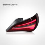 LED taillight assembly suitable for 2007-2010 Mercedes-Benz W204 models; LED taillight retrofit for C180, C200, and C260 models - red; LED taillight assembly (single side). - Image 2