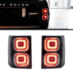 Land Rover Freelander 2 Taillight Assembly 2007-2015 Improved LED Taillights, Turn Signals, Backlighting, Automotive Accessories - Red, Left + Right