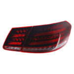 The taillight assembly for the Mercedes-Benz C-Class Coupe has been upgraded with new LED daytime running lights and brake lights. - Red, C-Class Coupe taillight assembly (single side) - Image 7