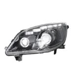 Upgraded LED taillights compatible with Volkswagen Touareg 2003-2010 7L, dynamic sequential turn signals, brake lights, and reverse lights are plug-and-play - Taillights, Black - Image 3