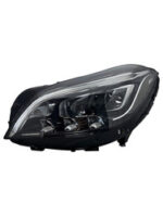 For..., ... 2007-2010 Mercedes-Benz C-Class W204 Maybach LED daytime running lights and headlight assembly modification 12V - white, 2007-2010 C-Class Maybach headlight - single unit - Image 7