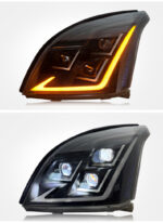 LED projection headlight assembly, upgraded from low-end to high-end version, suitable for Toyota Corolla 2019-2023 - Natural White. - Image 2