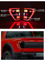 Ford Fusion Headlights 2017-2020 Mondeo LED Headlights Dynamic Signal Animation DRL Modified BMW Models - Cool White, Left + Right - Image 4