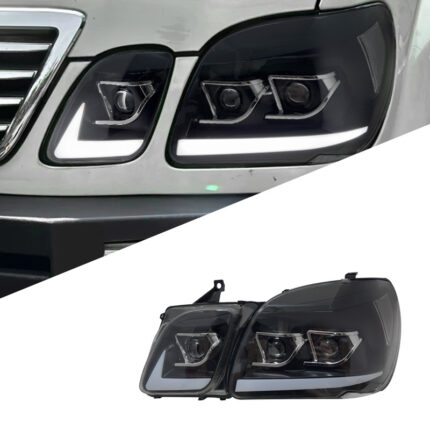 Taillight assembly for 2001-2005 Lexus LS430 models, with upgraded LED daytime running lights and sequential turn signals - Lexus LS red taillight assembly (single side)