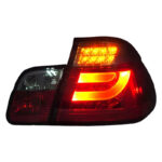 Upgraded LED taillights for BMW G30 G38 2018-2020, with dynamic sequential turn signals and plug-and-play rear brake lights - Red. - Image 4