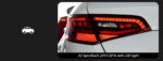 Retrofitting Audi A5 taillight assembly with smoked RS LED daytime running lights - 2015-2020 Black - Image 4