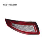Taillight assembly upgrade for Porsche Panamera 970.2 2014-2016 models, featuring LED sequential turn signals and dynamic lights, plug and play - red or black. - Image 5