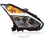 Taillight assembly for Nissan Navara D40 2005-2014 models, upgrade with LED sequential turn signals, brake lights, and reverse lights - plug and play - smoked, left side. - Image 2