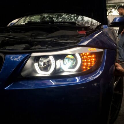 Ford F150 2021-2023 LED Car Headlights F150-A500-A-RGB Car Headlight Retrofit RGB Mode Headlight Assembly
