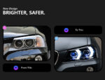 DBH Automotive Parts is suitable for BMW 3 Series 2020-2022 G20 headlights, retrofitting them to LED laser lens headlight assemblies. - Cool White - Image 2
