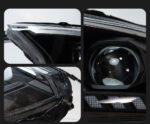 HILUX REVO ROCCO LED Headlights 2021-2024 Headlights, HILUX DRL Turn Signals, High-Resolution Car Accessories - Black, Left + Right - Image 5