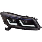 Honda HRV Vezel LED Taillights 2015-2021 HR-V Rear Fog Brake Turn Signal Lights Automotive Accessories - Left + Right, Black - Image 4