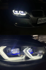 Suitable for 2021-2024 BMW 4 Series headlight assemblies G22 and G82, for retrofitting M4 LED dual-color headlights - dual-color headlights - Image 4