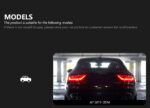 Factory direct sales of Audi A5 direct-plug taillight retrofit, 08-16 RS 12-16 upgrade with new 12V voltage - Left + Right, 08-12 original halogen. - Image 5