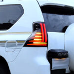 One set of smoke-colored LED taillights suitable for Toyota 4Runner 2010-2022 rear light assemblies. - Image 2