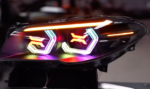 Compatible with BMW 4 Series F32, F33, F36, F82, and F83 models. Features dual-color LED laser lens headlights; customization available. - Original 10-pin connector. - Image 2