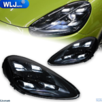 LED headlights for Porsche Cayenne 958 and 958.1 (2011-2018 models), upgraded headlight assembly for 2023 models (DRL).