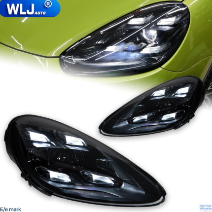 LED headlights for Porsche Cayenne 958 and 958.1 (2011-2018 models), upgraded headlight assembly for 2023 models (DRL).