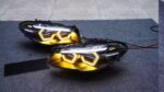 Suitable for 2020-2024 G22, G82, M4, GTS, 425i, 430i modified car headlights with 30W laser lights, model 88888 - true laser taillights. - Image 4