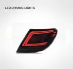 Suitable for 2015-2021 Mercedes-Benz C-Class OLIVER red taillight assembly W205, modified with devil eye LED daytime running lights and flowing turn signals - C-Class W205 devil eye taillight assembly - single side - Image 3
