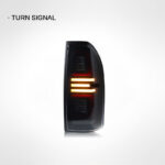 RGB digital model, 2012-2020 models, for Toyota 86 GT86, Subaru BRZ and Scion FR-S, full LED taillights with clear lenses - red, green and blue. - Image 3