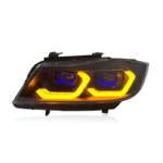Suitable for 2021-2024 BMW 4 Series headlight assemblies G22 and G82, for retrofitting M4 LED dual-color headlights - dual-color headlights - Image 3