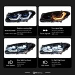 DBH's new RGB 7-color V2 IKON style daytime running lights and LED headlights are suitable for BMW 4 Series F32/F33/F36/F80/F82 M3/M4 - 7-cool - Image 3