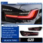 Quality guaranteed new DRL and turn signal headlight assembly, suitable for 2019-2022 BMW X5 (G05) modification, with LED laser lens - cool white, right side. - Image 7