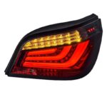 BMW 5 Series E60 GTS 2003-2010 Transparent Lens New Condition Plug and Play Reversing and Braking Lighting System LED Taillights - Image 2