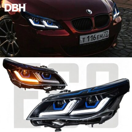 Suitable for 2021-2024 Golf 8 models, modified to 8.5, equipped with upgraded LED projector headlights and MK8 Streamlight high-brightness turn signals - compatible with original vehicle configuration.