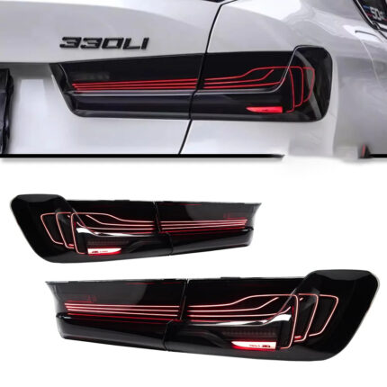 Quality guaranteed new DRL and turn signal headlight assembly, suitable for 2019-2022 BMW X5 (G05) modification, with LED laser lens - cool white, right side.