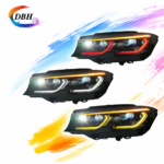 Suitable for 2014-2021 BMW MINI F56 models. This product is used to retrofit the new LED multi-color headlights. - Original high-end version