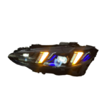 Retrofit headlight assembly for BMW 3 Series E90 (2005-2012), upgraded LED DRL sequential turn signals and projector headlights - single-sided, original headlights with AFS (Adaptive Front-lighting System). - Image 3