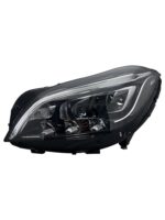 For..., ... 2007-2010 Mercedes-Benz C-Class W204 Maybach LED daytime running lights and headlight assembly modification 12V - white, 2007-2010 C-Class Maybach headlight - single unit - Image 6