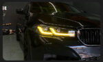 Taillights suitable for BMW F10 F18 2011-2017 models, an upgrade replacement for 520i, 525i, 528i, 530i, 535i, and 540i - Red - Image 4