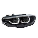Compatible with 2020-2022 G28 high-specification upgraded plug-and-play LED headlight assembly with dual L-shaped lights and laser blue stripe - one headlight - Image 2