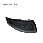Taillight assembly upgrade for Porsche Panamera 970.2 2014-2016 models, featuring LED sequential turn signals and dynamic lights, plug and play - red or black. - Image 6