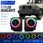 Replacement parts for headlight assemblies, front lights, and fog lights (halogen/projection lights) for 2010-2011 Toyota Camry (US version).