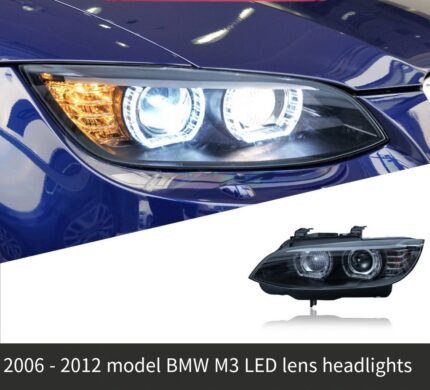 LED Lens Daytime Running Lights and Turn Signal Upgrade Kit for 2022-2025 BMW 2 Series Coupe G42 Headlights - Cool White