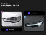 Land Rover Range Rover Sport L320 LED Taillights 2002-2012 Taillights, Reverse Brake Taillights, Drl Automotive Parts, Car Lights - Cool White, Left + Right - Image 2