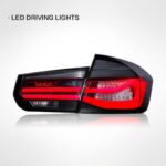 New MINI F56/F55 Headlights, LED Daytime Running Lights, Flowing Turn Signals, ABS, 12V 50W 6000 Lumens - White, Bentley Style Headlight for MINI - Image 2