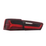 DBH New Clear Lens Audi Q7 2007-2016 Dynamic Signal Animated Taillights and Brake Lights 12V Automotive Accessories - Left + Right, 10-15